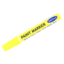 Permanent Marker Pens Oil-Based Paint for Tyres Glass Plastic Fabric Stone Wood