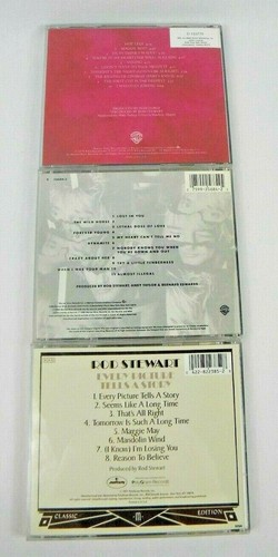 Rod Stewart 3 Discs 3 Albums Assorted Albums Rock Music CD Lot Set Free Shipping - Picture 4 of 12
