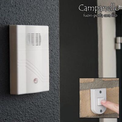 Campanello Wireless Con Ricevitore