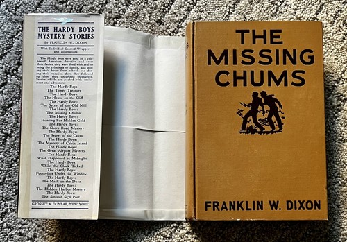 The Missing Chums by Franklin W. Dixon Hardy Boys - Foto 7 di 12