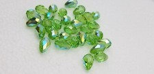 5500 Swarovski Peridot AB teardrop beads 9x6mm 6 pieces/pack