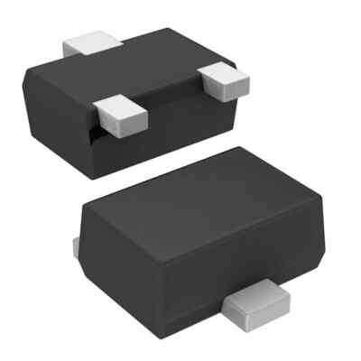 100PCS DTA044TEBTL ROHM 100@5mA,10V One PNP - Pre-Biased 150mW 60mA 50V 500nA SO
