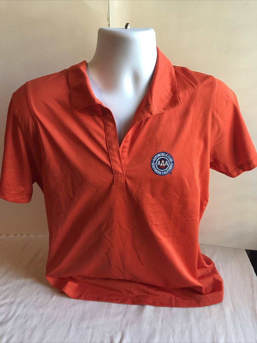 AAA AMERICAN AUTOMOBILE ASSOCIATION CLUB INSURANCE SOCal Polo Shirt Ladies XL sz