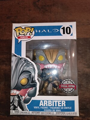 Funko Pop 10,Arbiter,Halo,Gold Edition