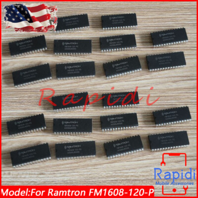 20 X For Ramtron FM1608-120-P FM1608-120-PG FM1608 64Kbit FRAM NVRAM IC DIP-28