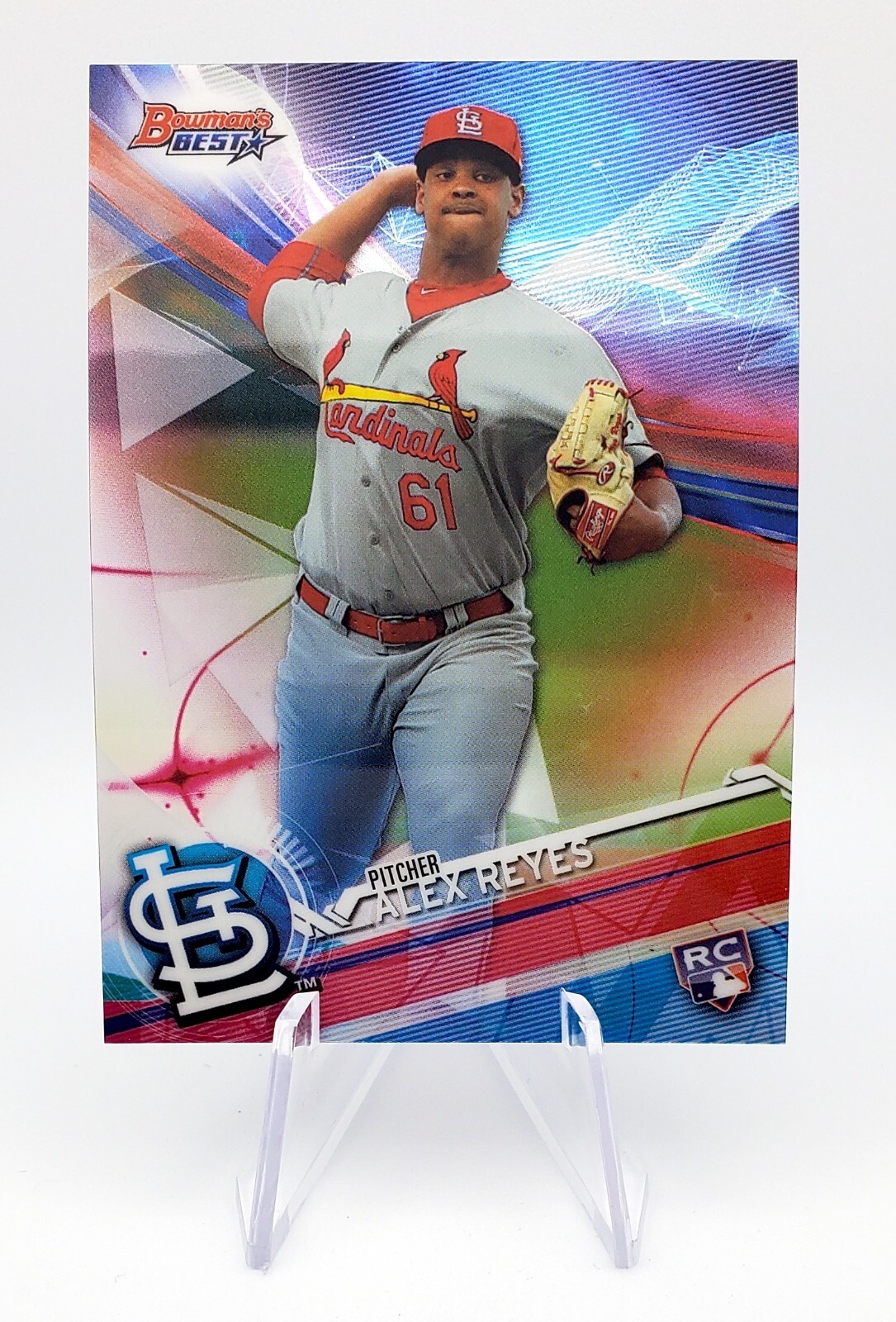 Alex Reyes Rookie Card 2017 Bowman's Best Refractor #6 Alex Reyes RC Rookie | eBay