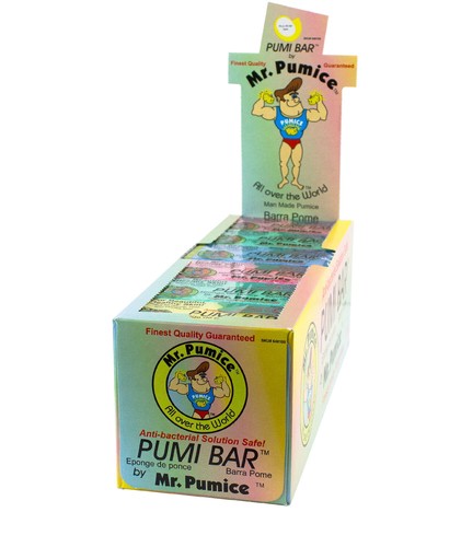 Sponge Pumi Bar Stone Callus Remover - Mr Pumice Pumi Bar #600 (paquete de 24) - Imagen 2 de 2