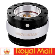 KYOSTAR Universal Aluminum Steering Wheel Quick Release Hub Snap off Adapter Kit