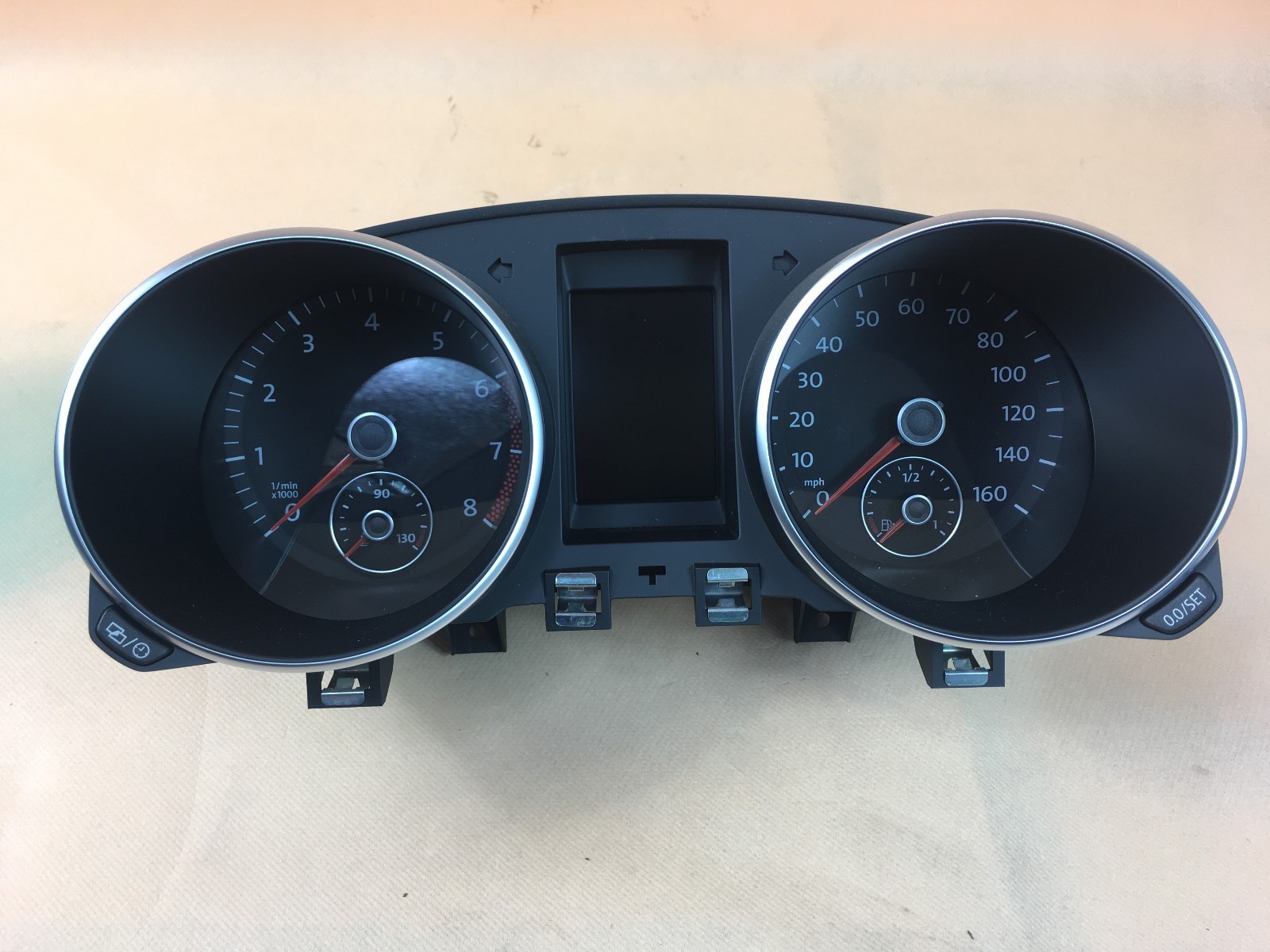 Original VW Golf 6 Instrument Cluster 160 MPH Petrol US 5K7920972 