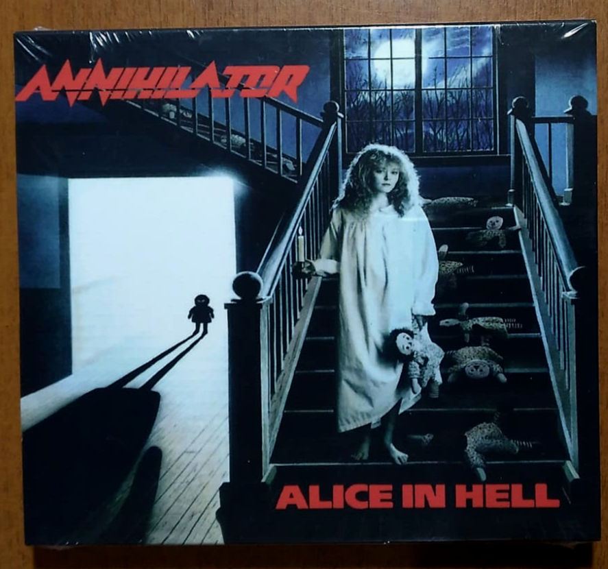 Annihilator - Alice in Hell BR Special collector´s edition w