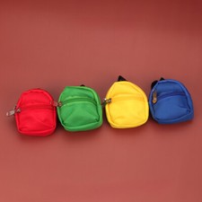 1/6 Scale for 11.5" Doll Dollhouse Miniatures Color Doll Bag Backpack Stationery