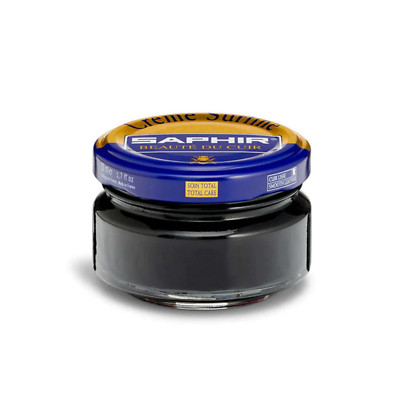 Saphir Schönheit Des Leders - Creme Surfine Schuhpolitur - Schwarz - 50ml