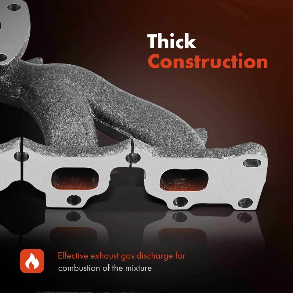 Colector de escape derecho con junta para Chevrolet C2500 C2500 Suburban GMC C2500 Foto 3 de 4