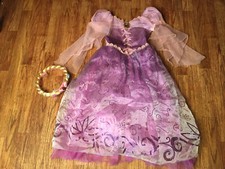 Rapunzel Dress Costume Disney Store Child 5/6 Tangled