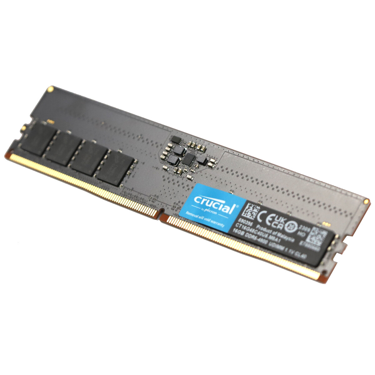 Crucial 32GB (2x 16GB) UDIMM DDR5 4800 (PC5 38400) Desktop DIMM