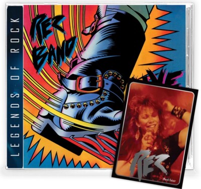 REZ BAND LIVE: BOOTLEG (CD) 2022 Girder Records, Legends of Rock, Remastered