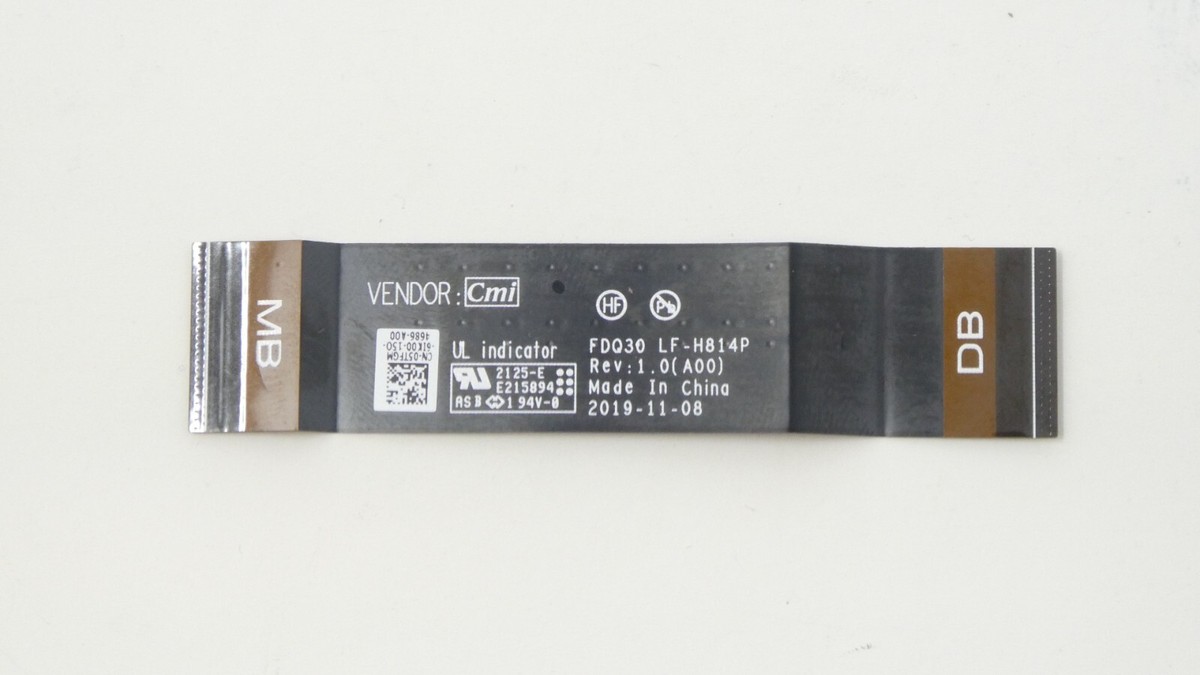 Dell XPS 13 (9300 / 9310) Keyboard Junction Cable - Cable Only