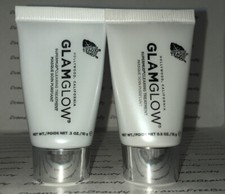 GlamGlow SUPERMUD Clearing Treatment 15g.  10g. Mini Tubes New Sealed