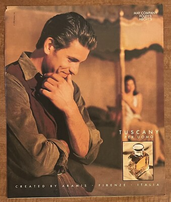 1992 Tuscany Per Uomo Men's Cologne By Aramis 90s Print Ad | eBay