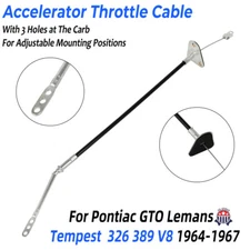 Accelerator Throttle Cable For 1964-1967 Pontiac GTO Lemans Tempest 326 389 US