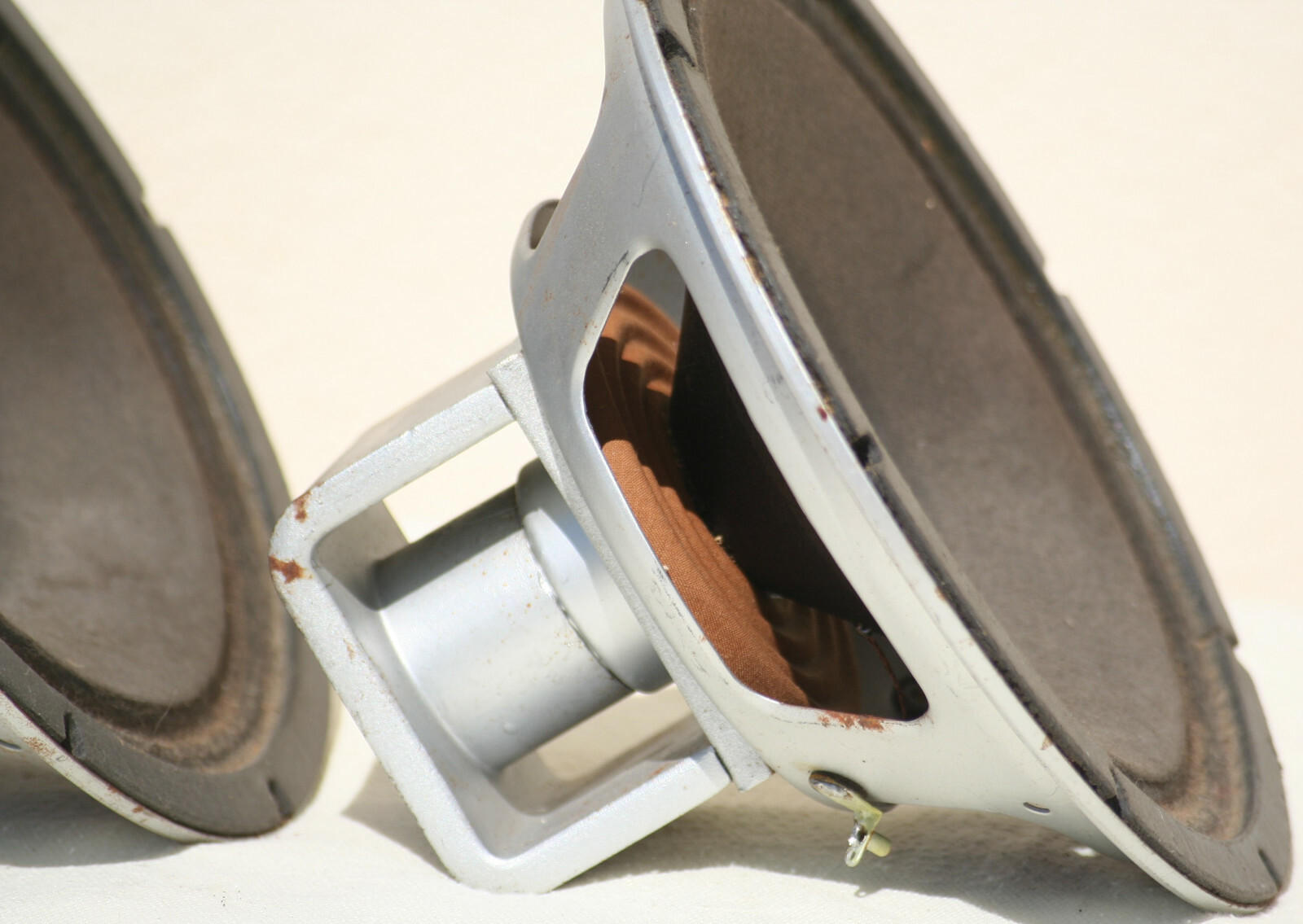 alnico fullrange speakers loudspeaker vintage woofer pair full