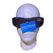 Foster Grant Sunglasses Womens Solar Shield Polarized Zebra Jewel Fits Over Rx