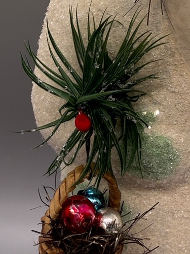 Paper Mache Belsnickle Santa Christmas Seasons Gone by - Picture 6 of 11