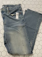 Old Navy Boys Denim Jeans 14 Husky Straight Pants Vintage