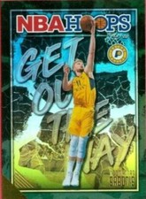 2019-20 NBA Hoops Get Out The Way Holo Domantas Sabonis #18 Football DNA Games