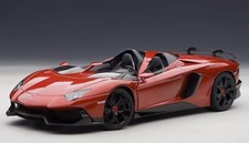 LAMBORGHINI AVENTADOR J RED 1/18 AUTOart 74673 DIECAST