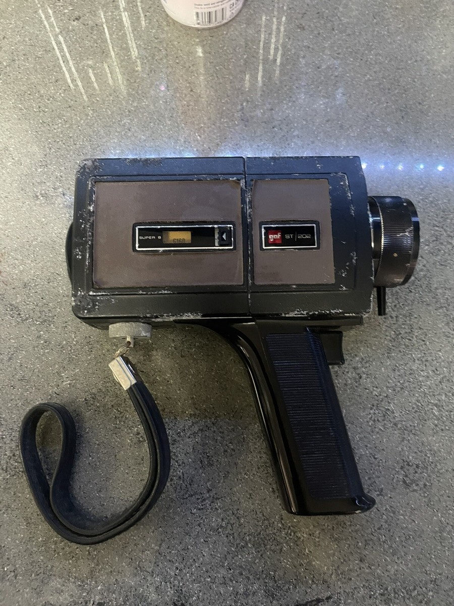 Vintage GAF Super 8 st/202 Camcorder (Rare) | eBay