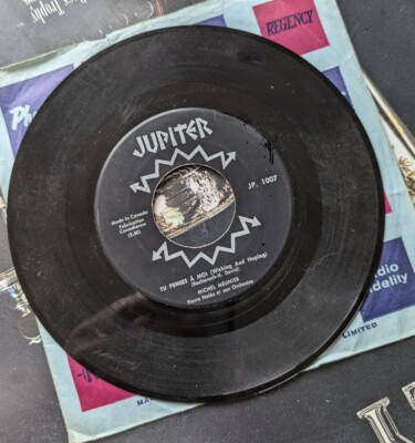 VINTAGE 1970  7'''' 45 RPM CANADA MICHEL MEUNIER JE PENSE A TOI 