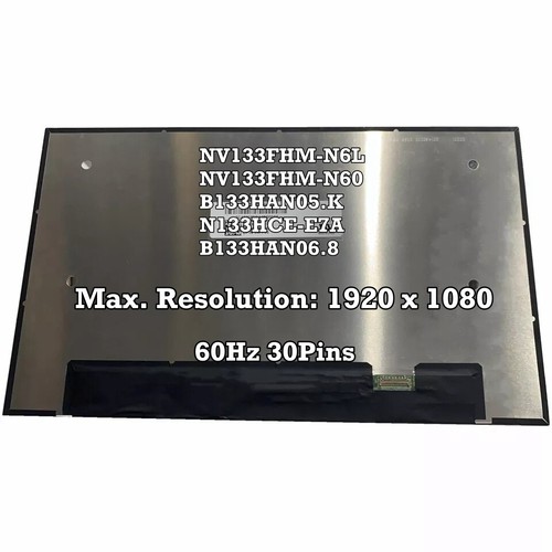 NV133FHM-N6L NV133FHM-N60 fit B133HAN05.K N133HCE-E7A B133HAN06.8 for DELL 7300 - 第 1/2 張圖片
