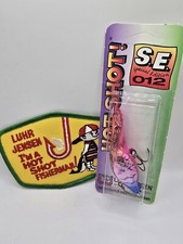 De colección Luhr Jensen Pre Rapala Hot Shot SE 1/2 oz "Baby Blue" Color Caliente