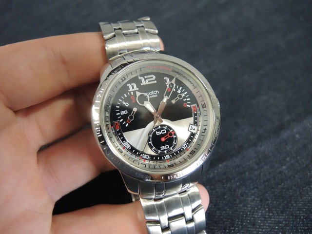 swatch irony chrono retrograde