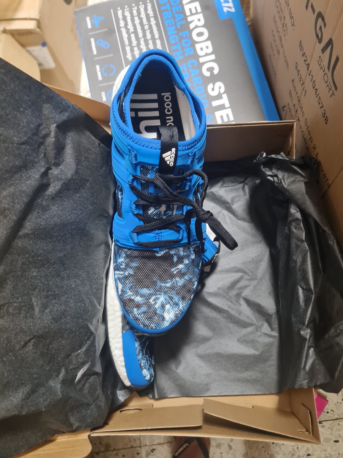 SAOLA Nuove scarpe da corsa sportive Adidas CC Rocket S74467 da uomo taglia US 10 5 blu