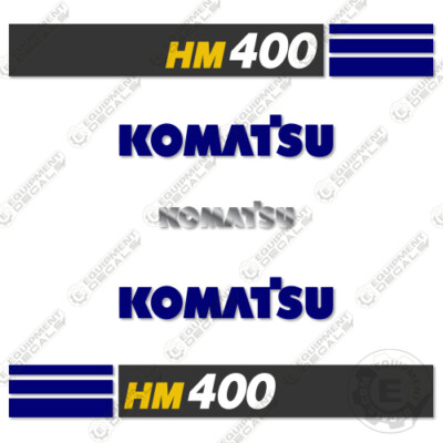 Fits Komatsu HM400-5 Decal Kit Articulated Dump Truck Sticker Replacements 