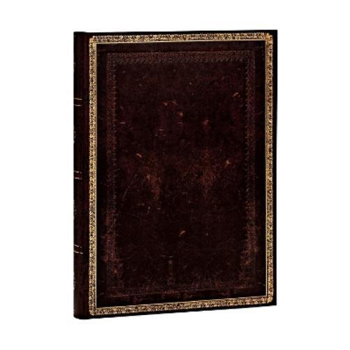 Paperblanks Black Moroccan (Old Leather Collection) Midi Line (Copertina rigida)