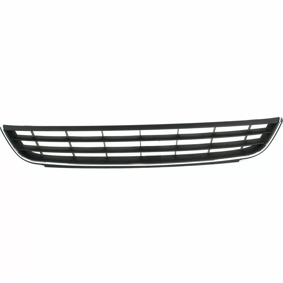 New Front Bumper Upper Lower Grille & Fog Cover Fits 2011-2014 Volkswagen Jetta Foto 3 de 4