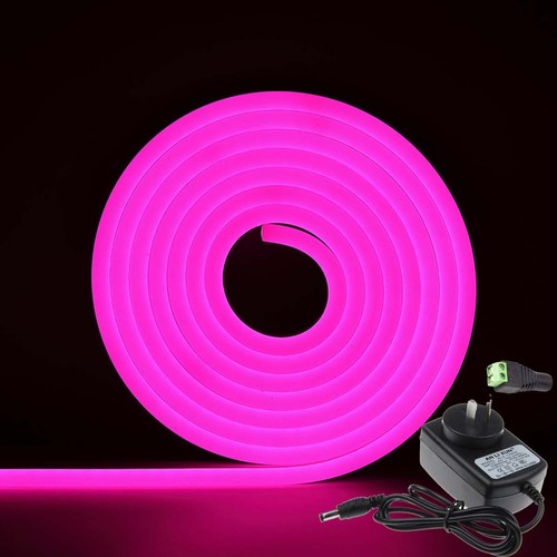 5/10/15/20M LED Neon Strip Lights Flexible Rope Tube Tape Lamp Home DIY Outdoor - Picture 13 of 18
