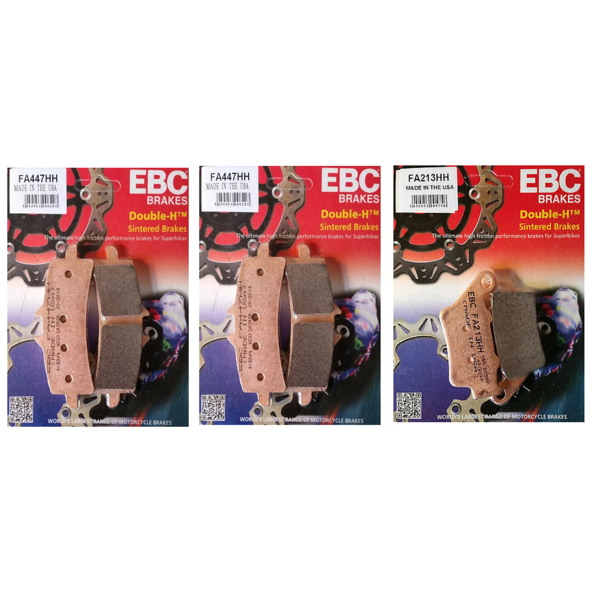 Energica Electric EVA Ribelle RS 2021 EBC Front Sintered "HH" Brake