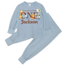 When I Wake Up I Will Be 1 2 Baby Birthday Pyjamas for Boys Age One Two &ndash; Natura