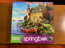 Springbok Puzzle The Cottage Lighthouse 1000 pieces