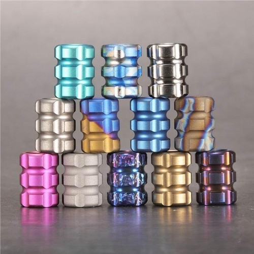 EDC Titanium Knife Lanyard Bead Paracord Necklace Pendant Bracelet Making DIY - 第 1/28 張圖片