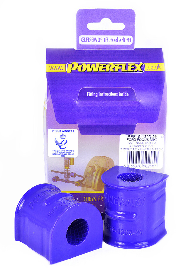 Powerflex PFF19-1203-24 Front Anti Roll Bar To Chassis Bush 24mm