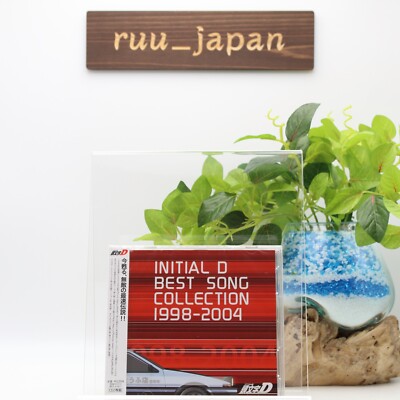 New INITIAL D BEST SONG COLLECTION 1998-2004 CD Album Japan