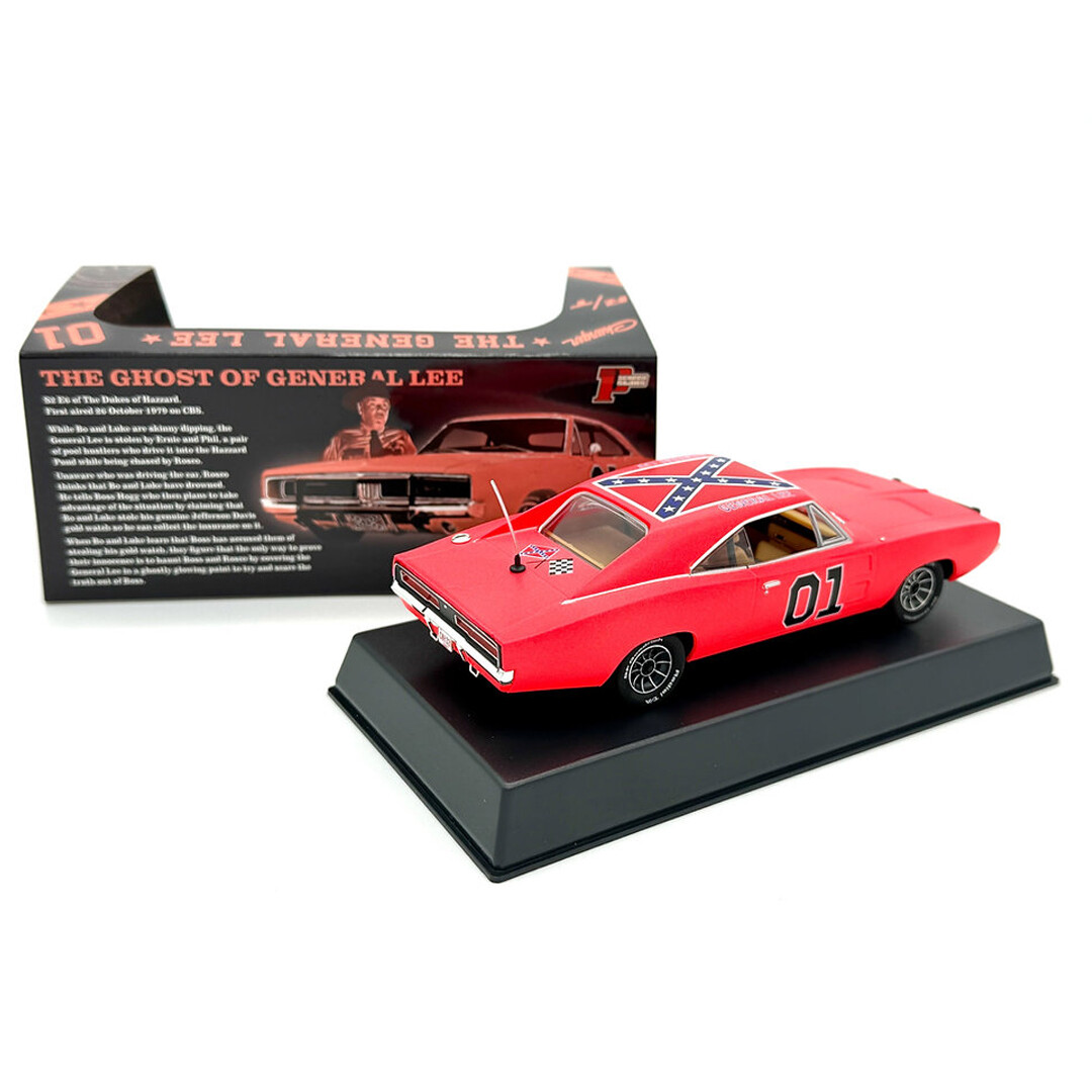 NEW Pioneer Dukes of Hazzard The Ghost General Lee Slot Car 1/32