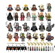 26PCS CUSTOM The Lord of the Rings Minifigure...