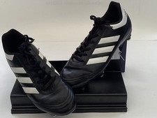 ADIDAS Goletto VI SG Soft Ground Classic Black Football Boots UK Size 6 Used