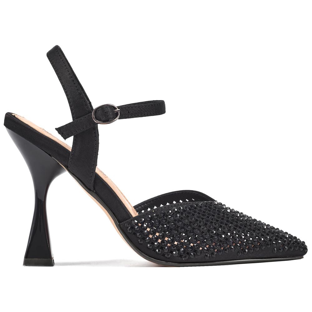 Zapato De Tacón Tango Couture Para Dama De 4” En Negro